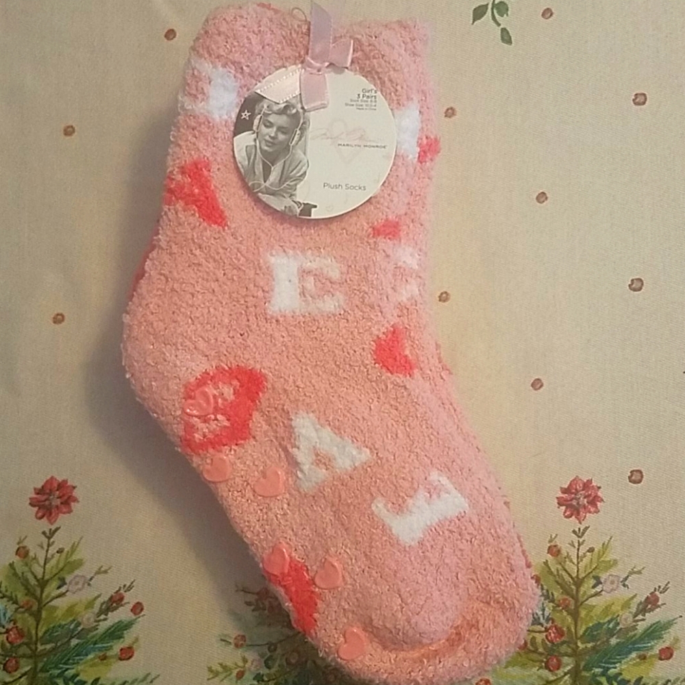 NWT Girl's Plush Socks